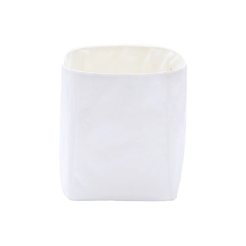 BagINBAG DuPont Paper Bag Accessory Transformation Medium Size Women's White/Khaki-4
