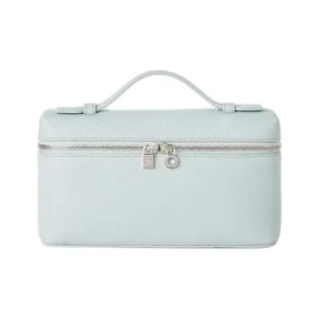 Loro Piana ExtraPocket Cow Leather Shoulder Bag Crossbody Bag Handbag Women's Mint Breeze With Antique Silver Accents
