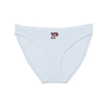 Victoria's Secret PINK Cotton Side-Tie Bikini Panty / HPBG Underpants Women's 1 Pack Blue