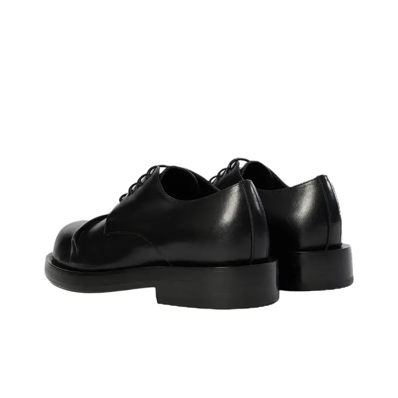 Ann Demeulemeester Dex Pintuck Dress Shoes Men's Black-3