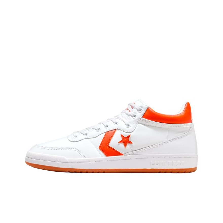 Fastbreak Converse Pro Leather Mid White Orange