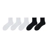 5 Pack (Crew White X3+Crew Black X2)