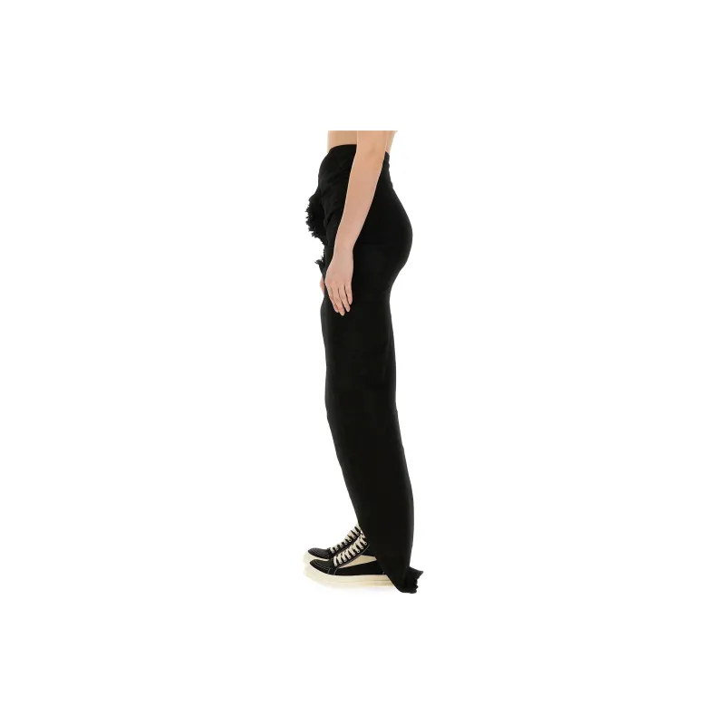 Rick Owens DRKSHDW Ruched Long Skirt-2