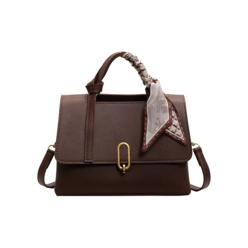BAODIDAISHU PU Shoulder Bag Crossbody Bag Medium Size Women's Coffee & Khaki/White & Brown/Black/Coffee-18