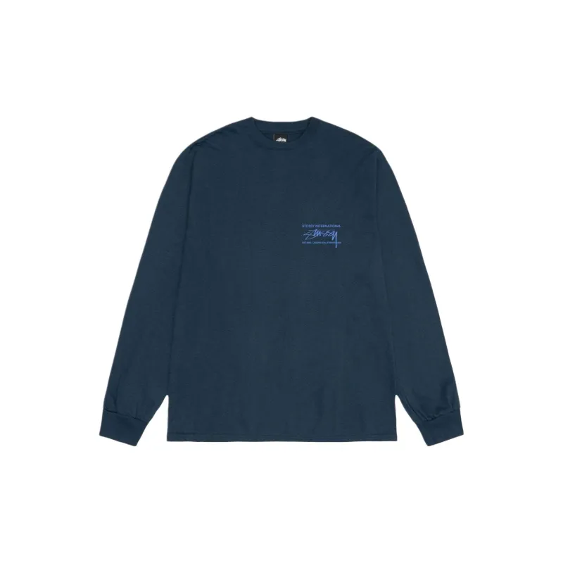 Stussy Smooth International L/S Tee-5
