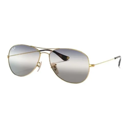 RayBan Metal Aviator Sunglasses Unisex Gold