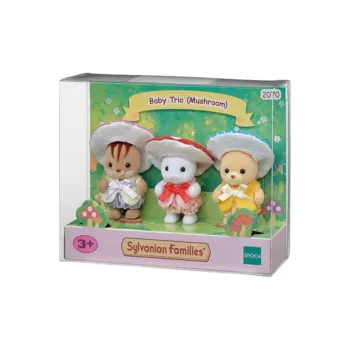 Sylvanian Families Mushroom Style Dolls Plush Pendant Small Size Tall
