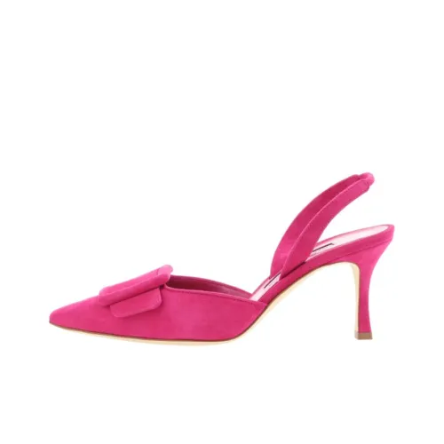 MANOLO BLAHNIK High Heels Women's Pink