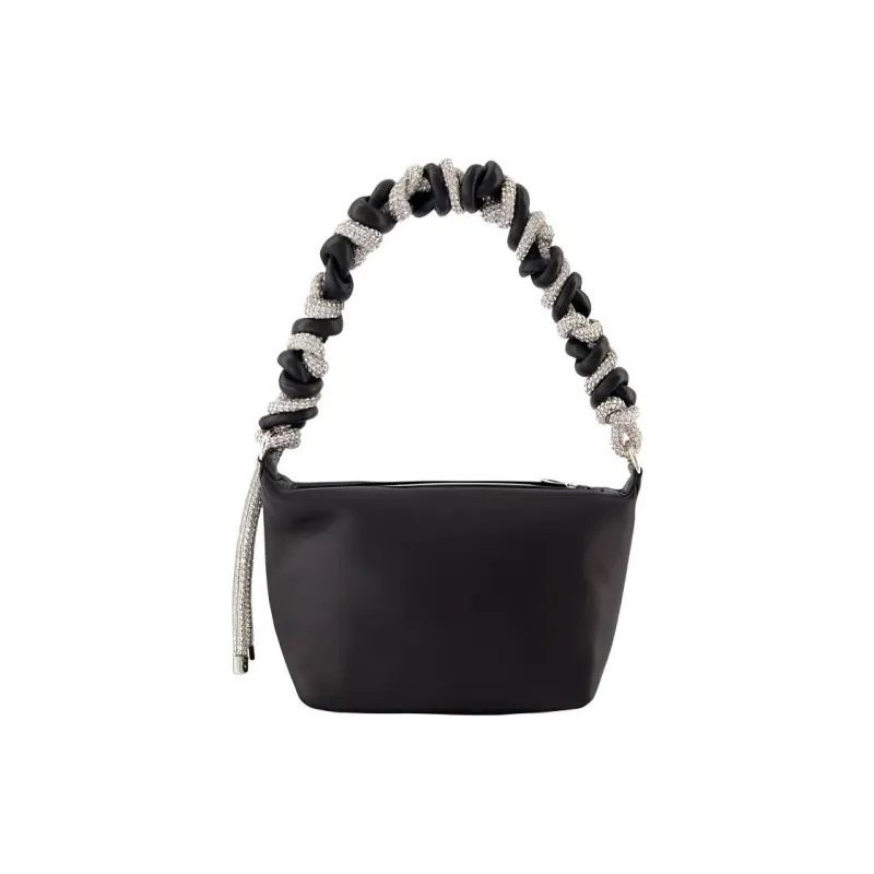 KARA Lambskin Handbag Shoulder Bag Women's Black-3