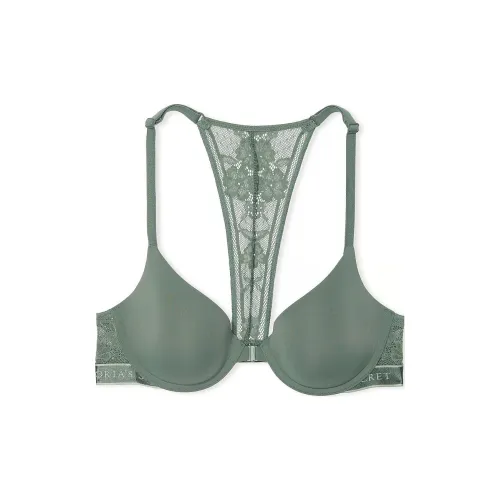 Victoria's Secret The T-shirt Lightly Lined Cotton Demi Bra/Faded Sage Bra Women's Green