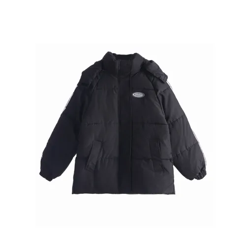 INCO VIBE Puffer Jackets Unisex Black