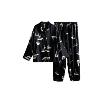 Same Language Pajama Set Women's Daytime Black Panther