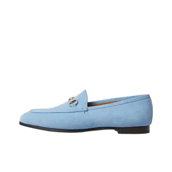 GUCCI Jordaan Loafers Women's Blue