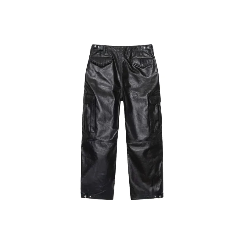 Stussy Military Cargo Leather Pant-1
