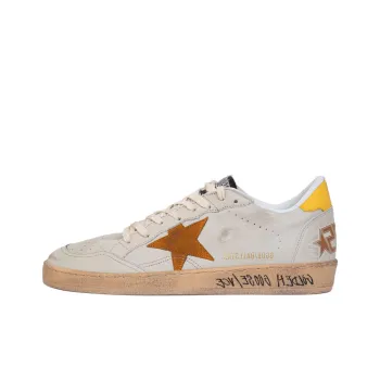 Golden Goose Ball Star Low Top Skateboard Shoes Men's Light Gray