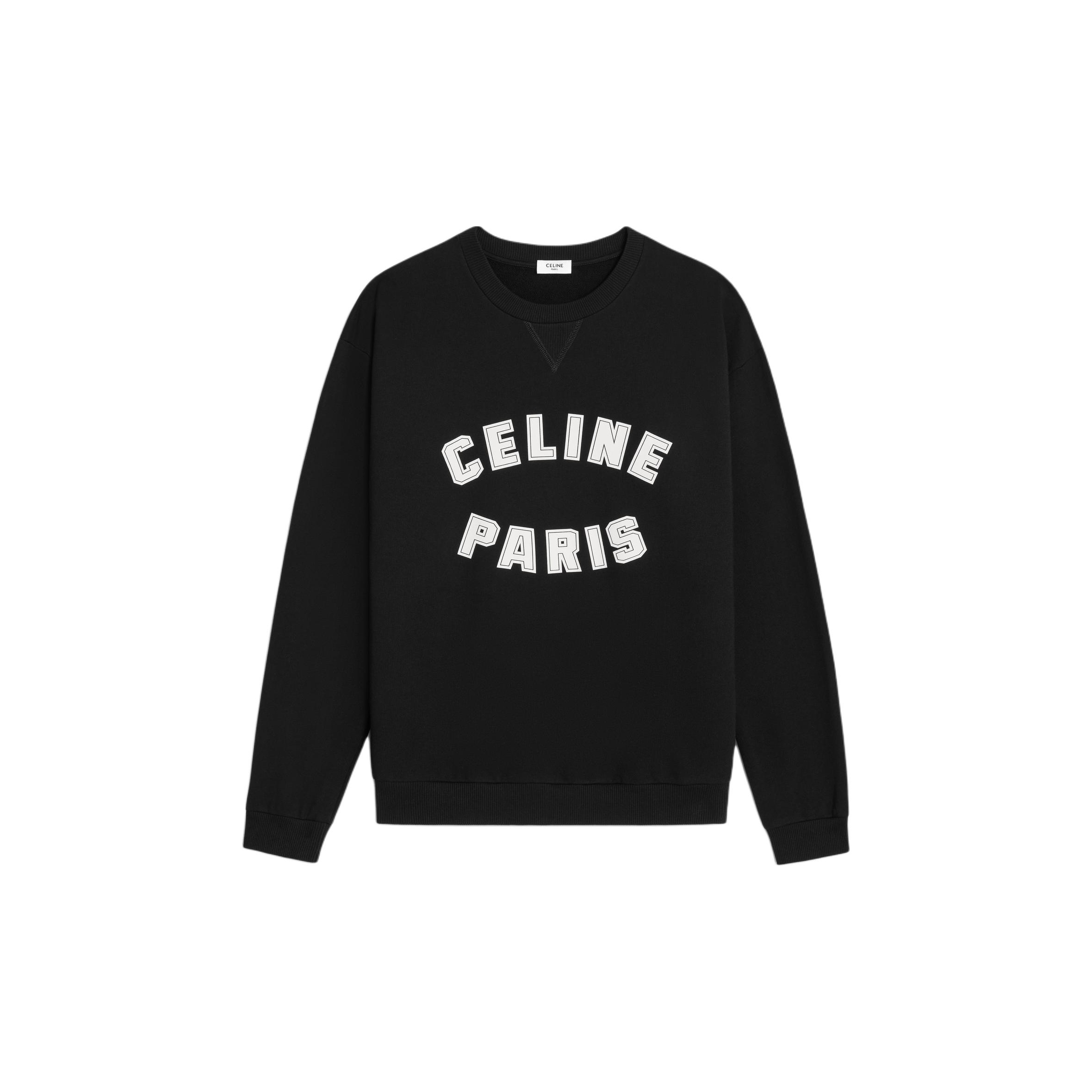 Authentic Celine high quality Hoodie black