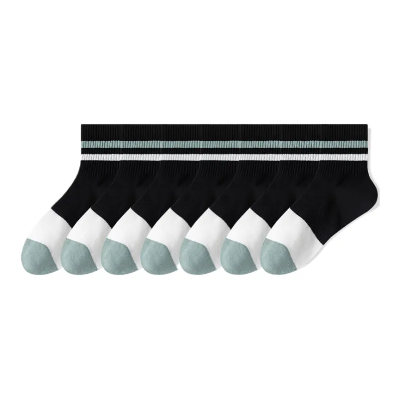 Lan Miao Mid Calf Socks Men's 7 Pack-11