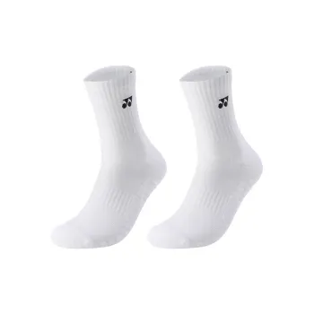 YONEX Mid Calf Socks Men's Combo Set White