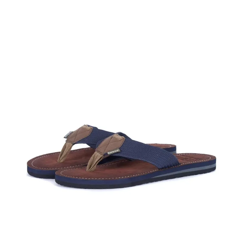 BARBOUR Flip Flops Men's Marine Blue-2