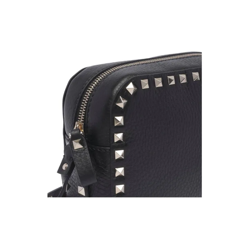 Garavani Rockstud Logo Printed Crossbody Bag-2