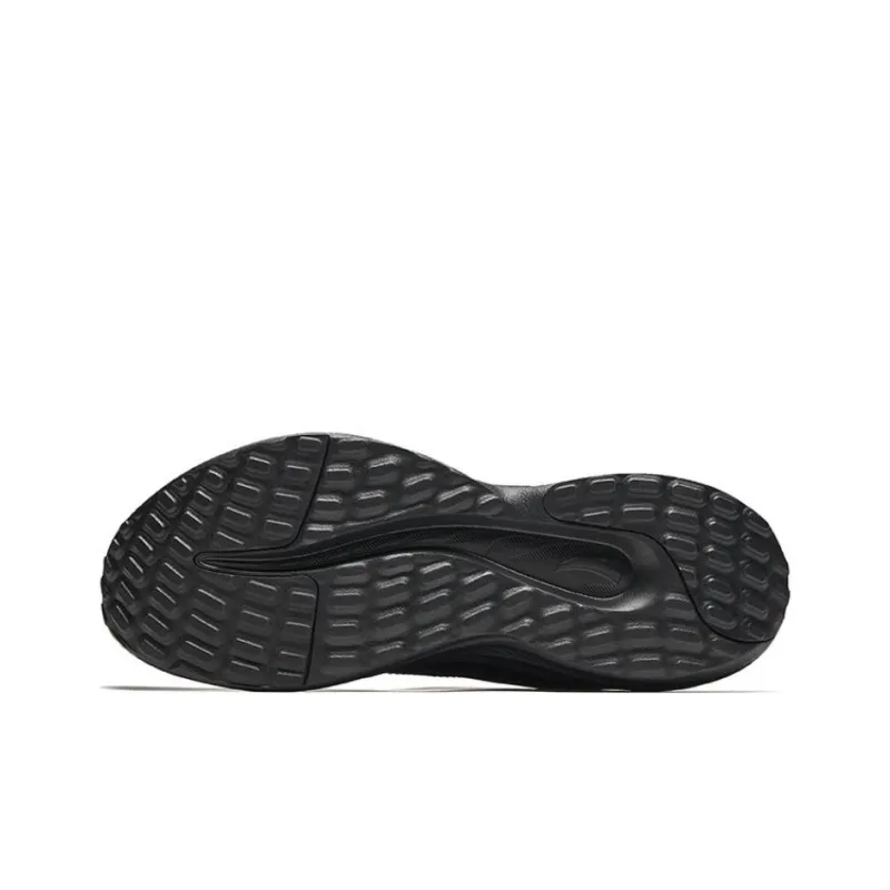 Anta Light Cloud Anti-Slip Wear-Resistant Low-Top Running Shoes Men's Black-4