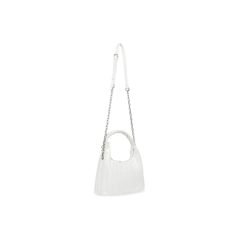 STEVE MADDEN Faux Leather Handbag Shoulder Bag Crossbody Bag Women's White-2