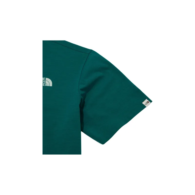 THE NORTH FACE COLOR PEAK EX S/SR/TEE T Shirt Men's Dark Green-3