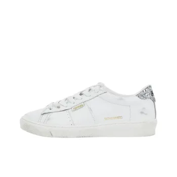 Golden Goose Matchstar Low Top Skateboard Shoes Women's White