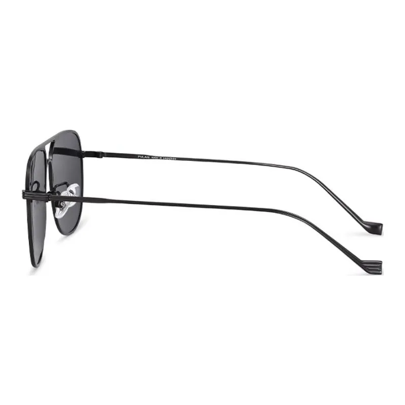 PULAIS Pure Titanium Aviator Sunglasses Men's Multicolor-2