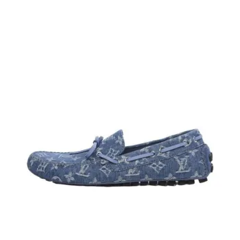LOUIS VUITTON Arizona Loafers 'Denim Monogram'