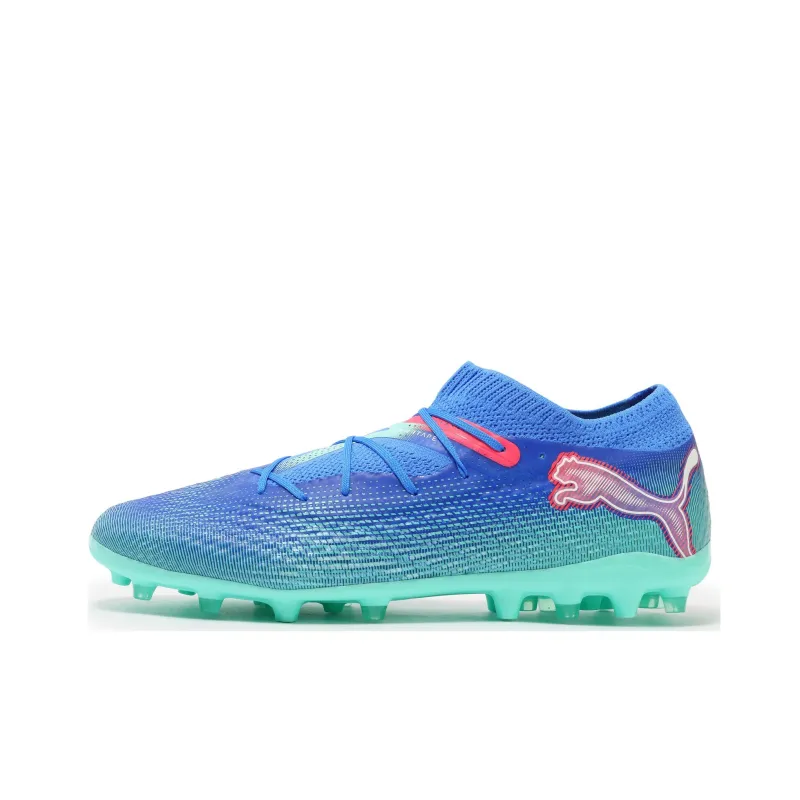 PUMA FUTURE 7 PRO Anti Slip Wear Resistant Soccer Shoes Men Turquoise-0