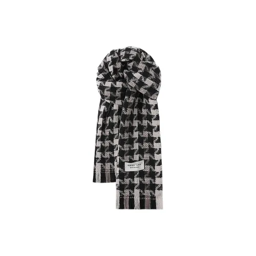 CARTELO Polyester Knit Scarves Unisex
