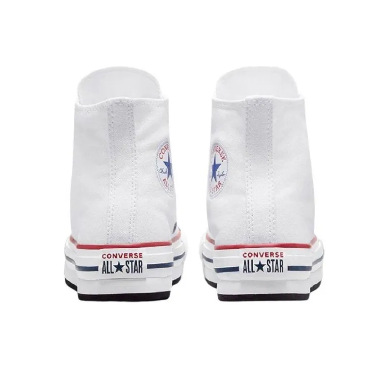 Converse All Star Anti Slip Wear Resistant High Top Canvas Shoes White Teenagers-3