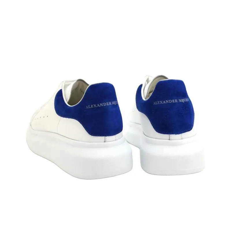 Alexander McQueen Oversized Sneaker Low-Top Casual Shoes Men's White Blue-4