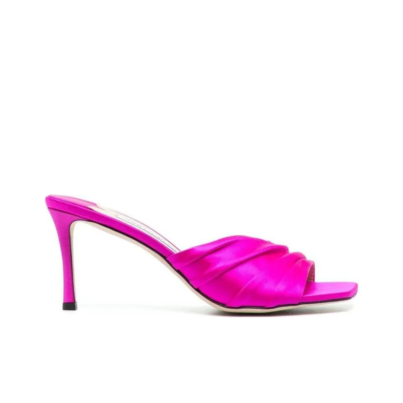Jimmy Choo Basil 75mm Open-toe Mules-1