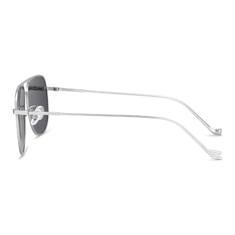 PULAIS Pure Titanium Aviator Sunglasses Men's Multicolor-8