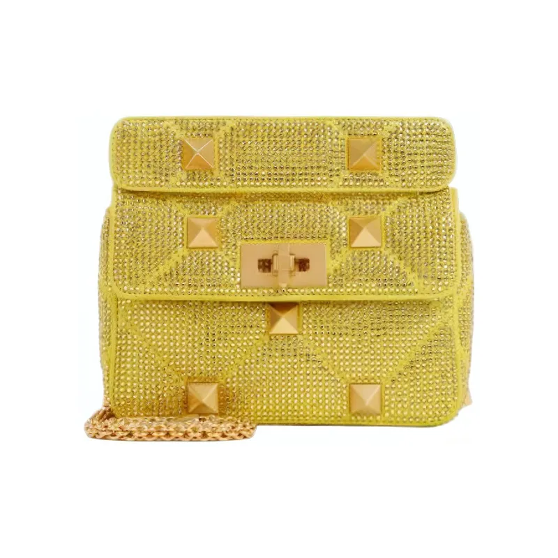 Valentino Rhinestone Portable Crossbody Bag, Shoulder Bag Women's-0
