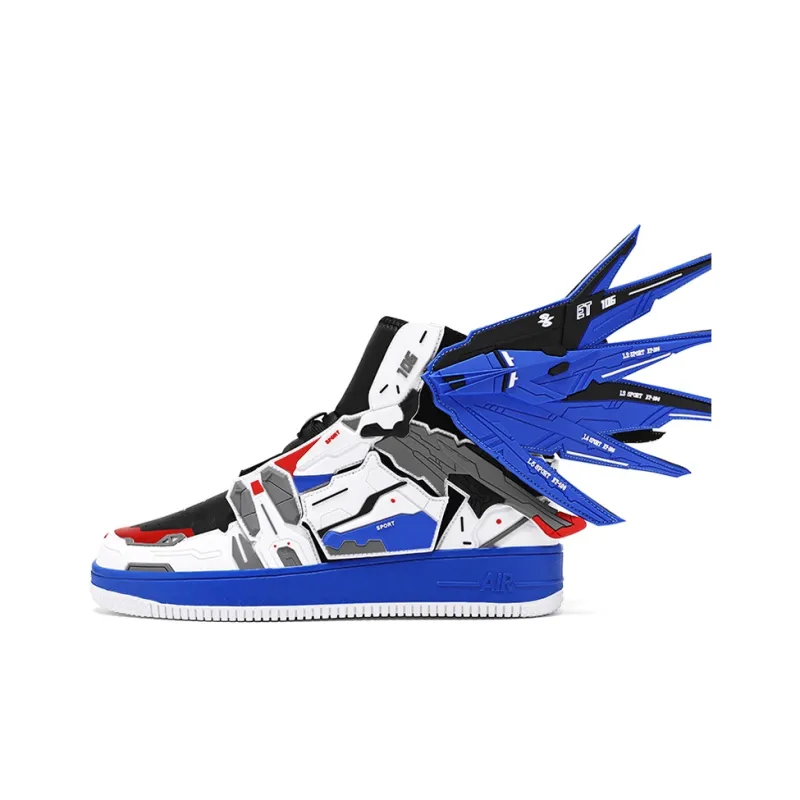 Kuding Anti-Slip Wear-Resistant High-Top Skateboard Shoes Unisex-1