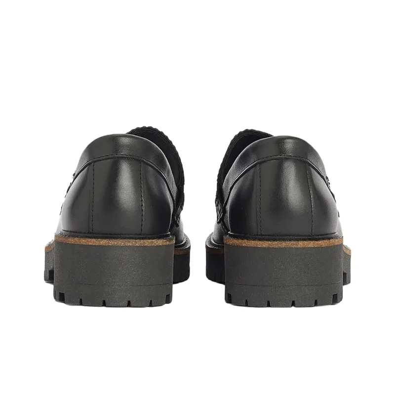 BARBOUR Norma Loafers Women's Black-4