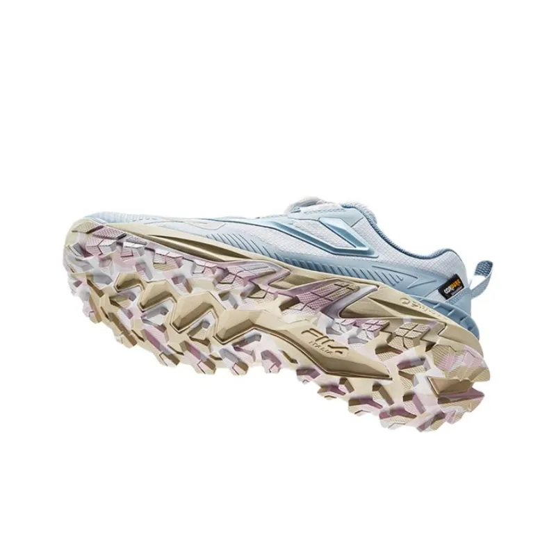 FILA KIDS Slip Resistant Anti Kick Wear Resistant Low Top Kids' Outdoor Shoes Arctic Ice Blue/Dusty Blue Teenagers-5