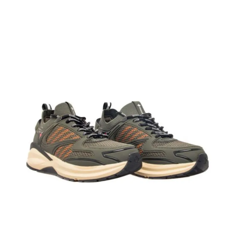 DSQUARED 2 Dash Panelled Mesh Lace Up Sneakers-2