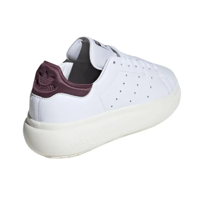 Adidas Stan Smith Pf 'White Burgundy' Women's-3