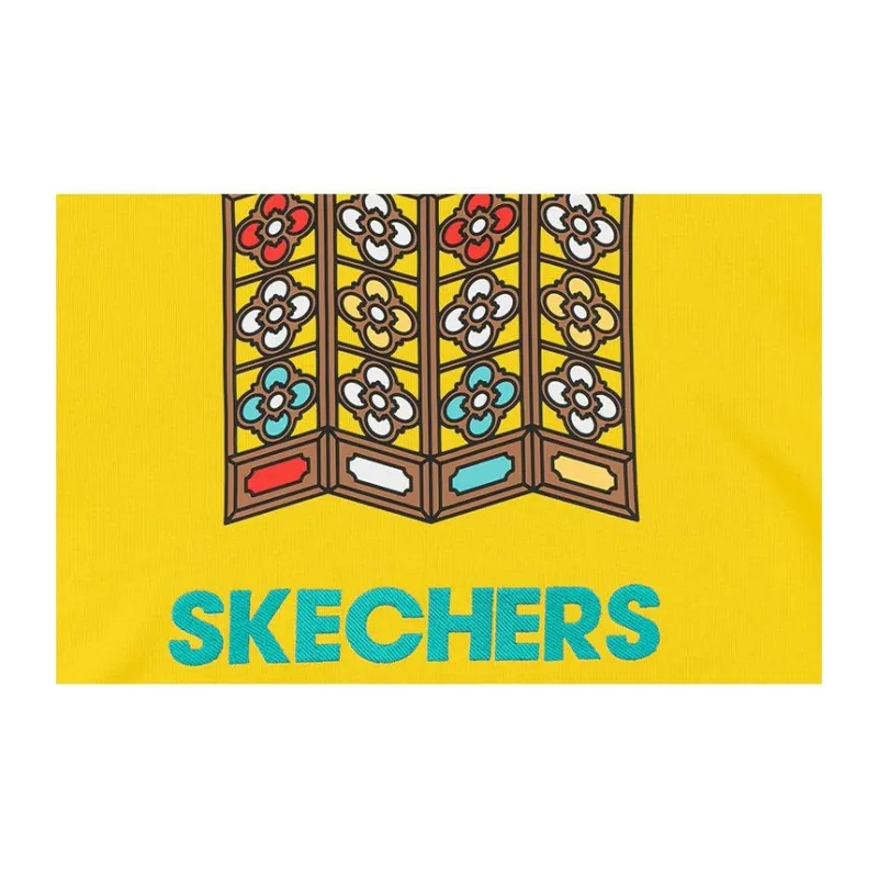 Skechers Sweatshirt Unisex Lemon Yellow-4