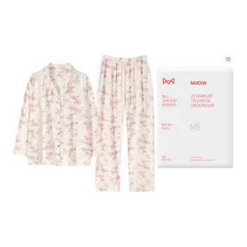 MIIOW Pajama Set Women's Light Pink