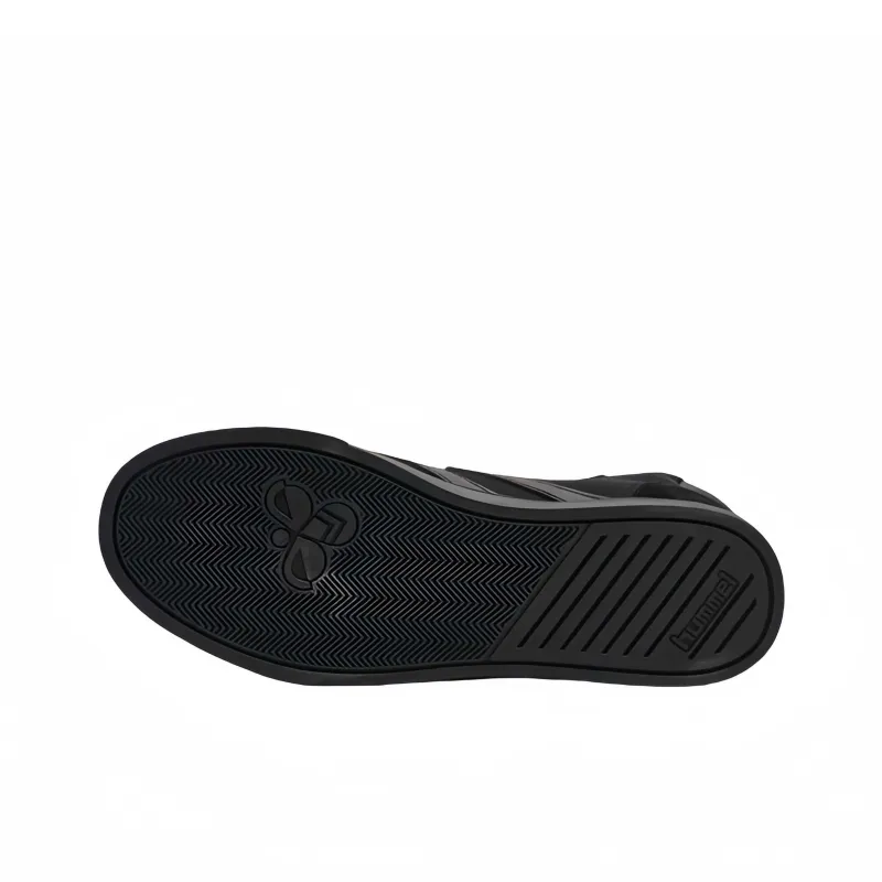 Hummel Abrasion Resistant High Top Casual Shoes Men's Black-5