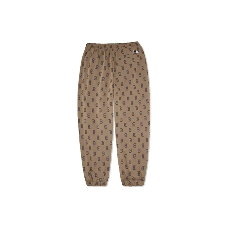 MLB Boston Red Sox Casual Pants Unisex Beige Yellow-1