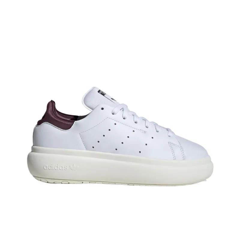 Adidas Stan Smith Pf 'White Burgundy' Women's-1