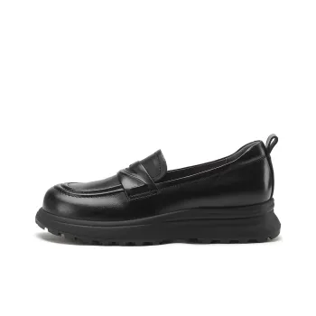D:FUSE SCANDINAVIA JK Uniform Women's Small Leather Shoes Commute Casual Shoes Loafers Women's