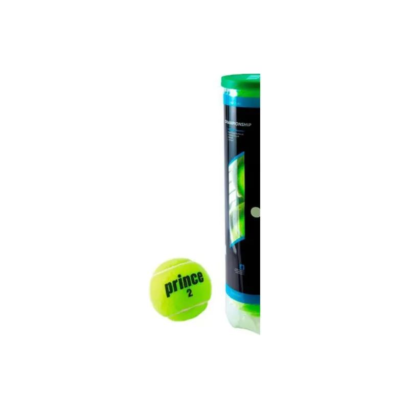 PRINCE Tennis Balls Natural Rubber Training Ball Indoor Yellow-2