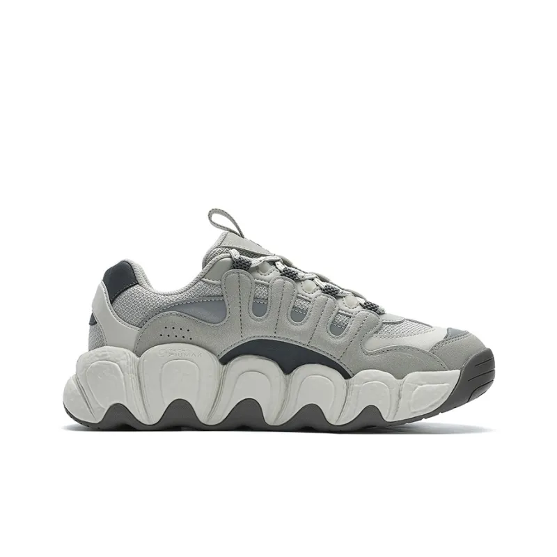FILA Croissant Slip Resistant Low Top Running Shoes Men's Gray Green-1